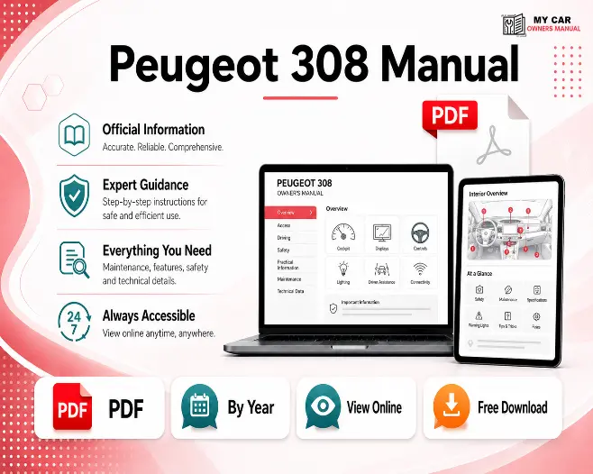 Peugeot 308 owner manual